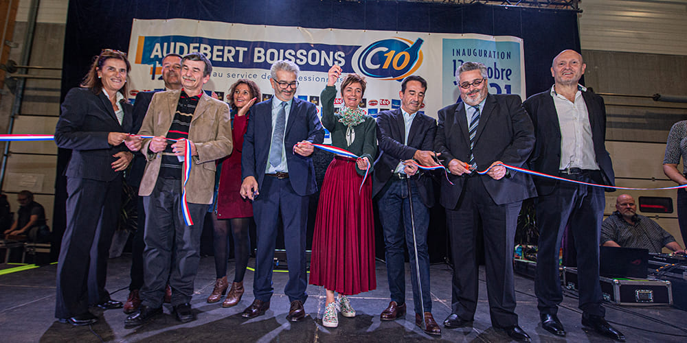 AUDEBERT BOISSONS : Inauguration